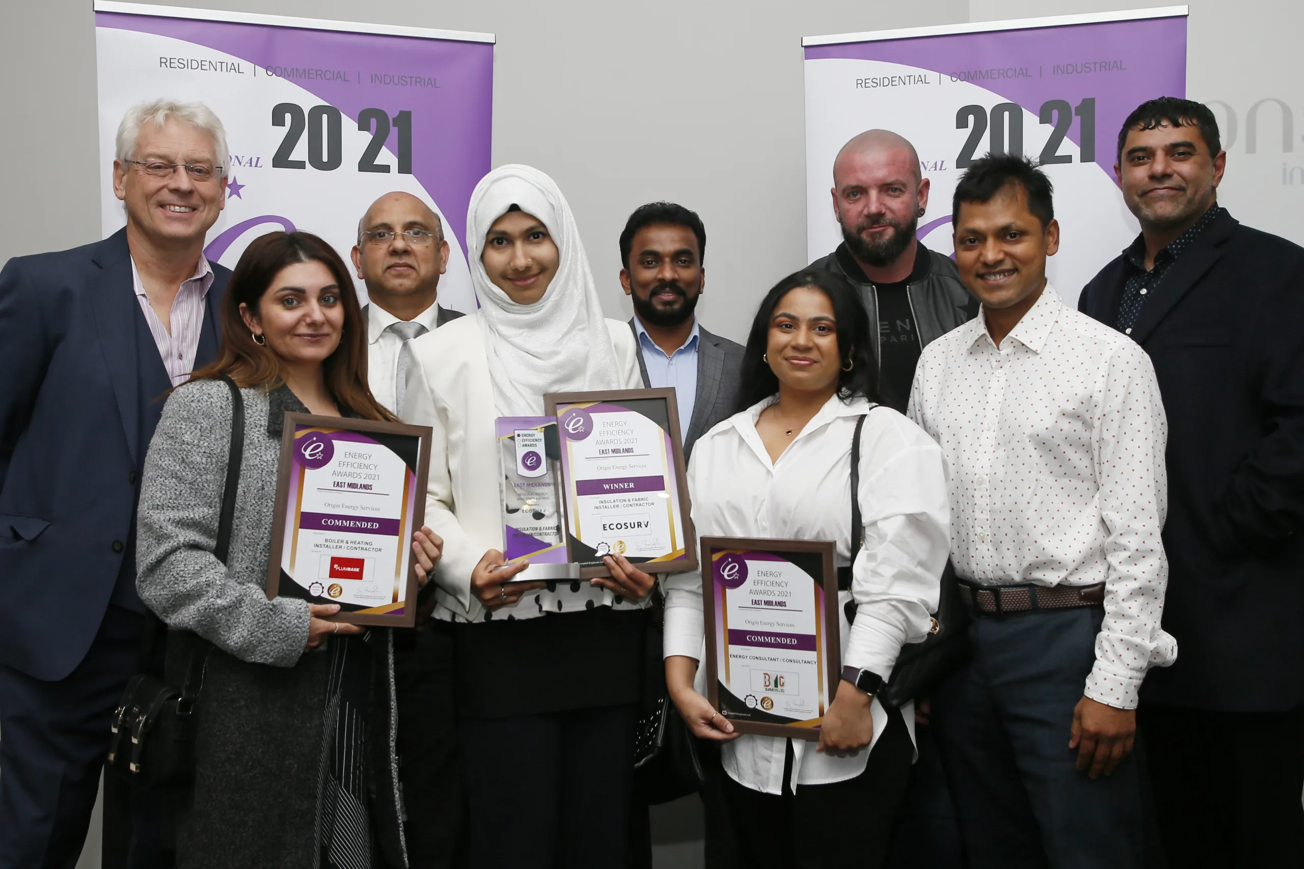 East Midlands Regional Energy Efficiency Awards 2021 Winner